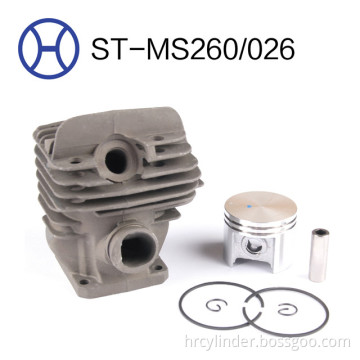 MS260/026 44mm chainsaw spart parts cylinder piston kits